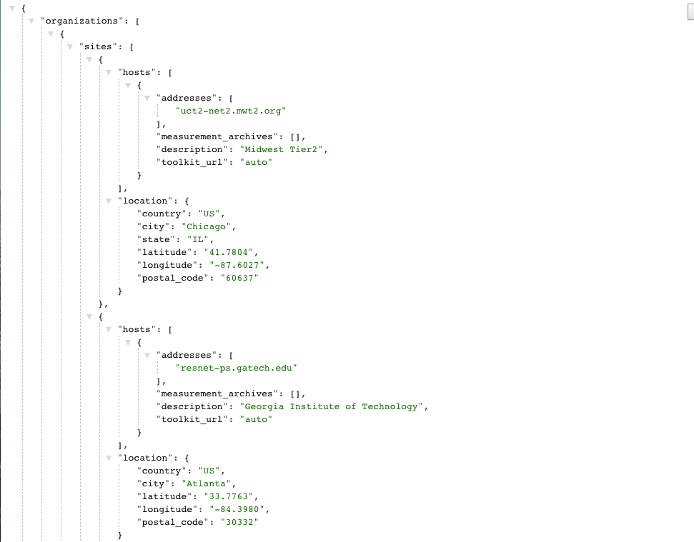 MeshConfig JSON Screenshot